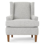 Sterling Modern Wingback Chair - Stone