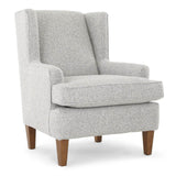 Sterling Modern Wingback Chair - Stone - Additional View 1