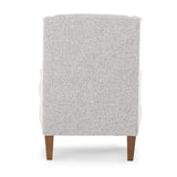 Sterling Modern Wingback Chair - Stone - Additional View 3