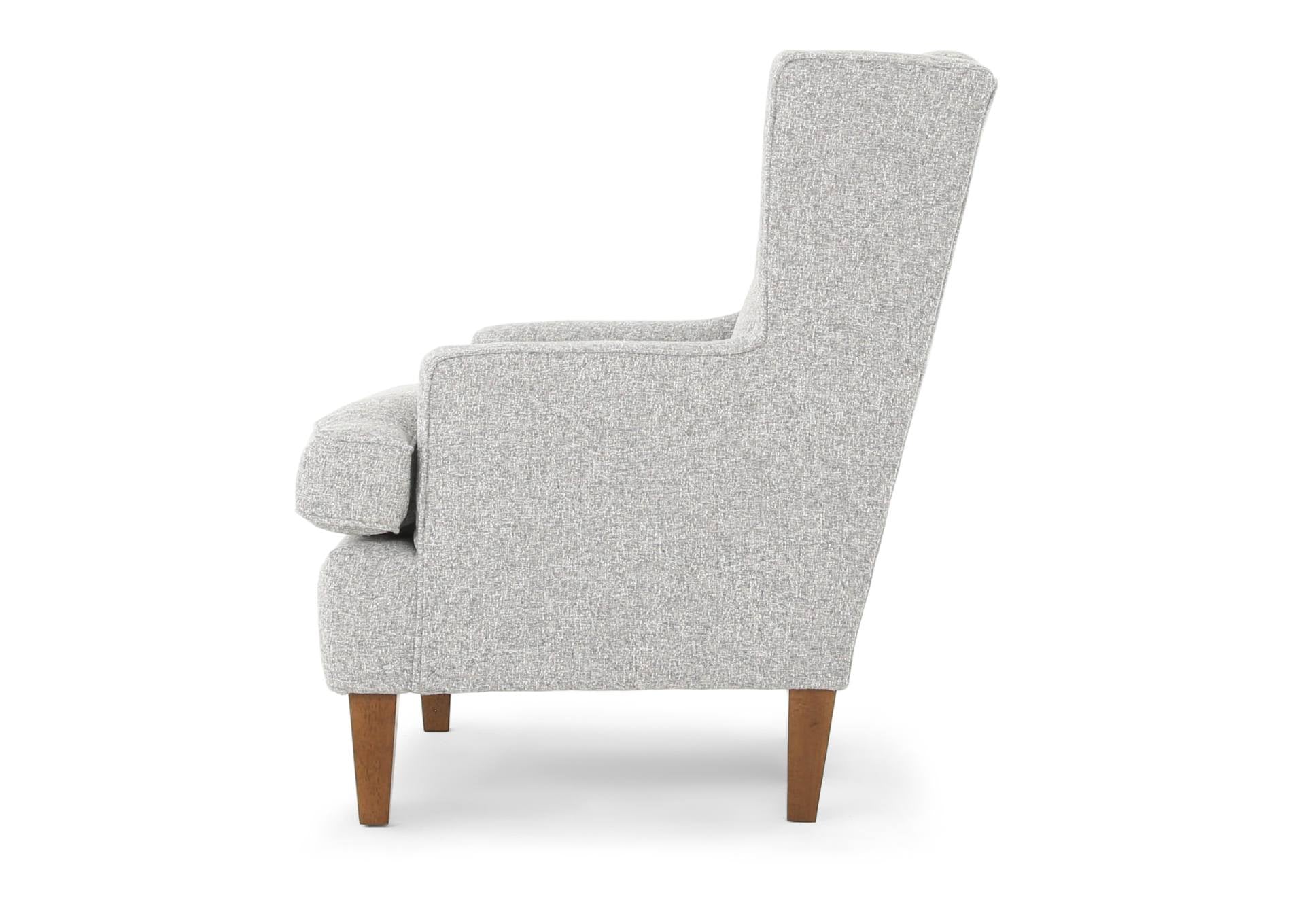 Sterling Modern Wingback Chair - Stone - Additional View 4