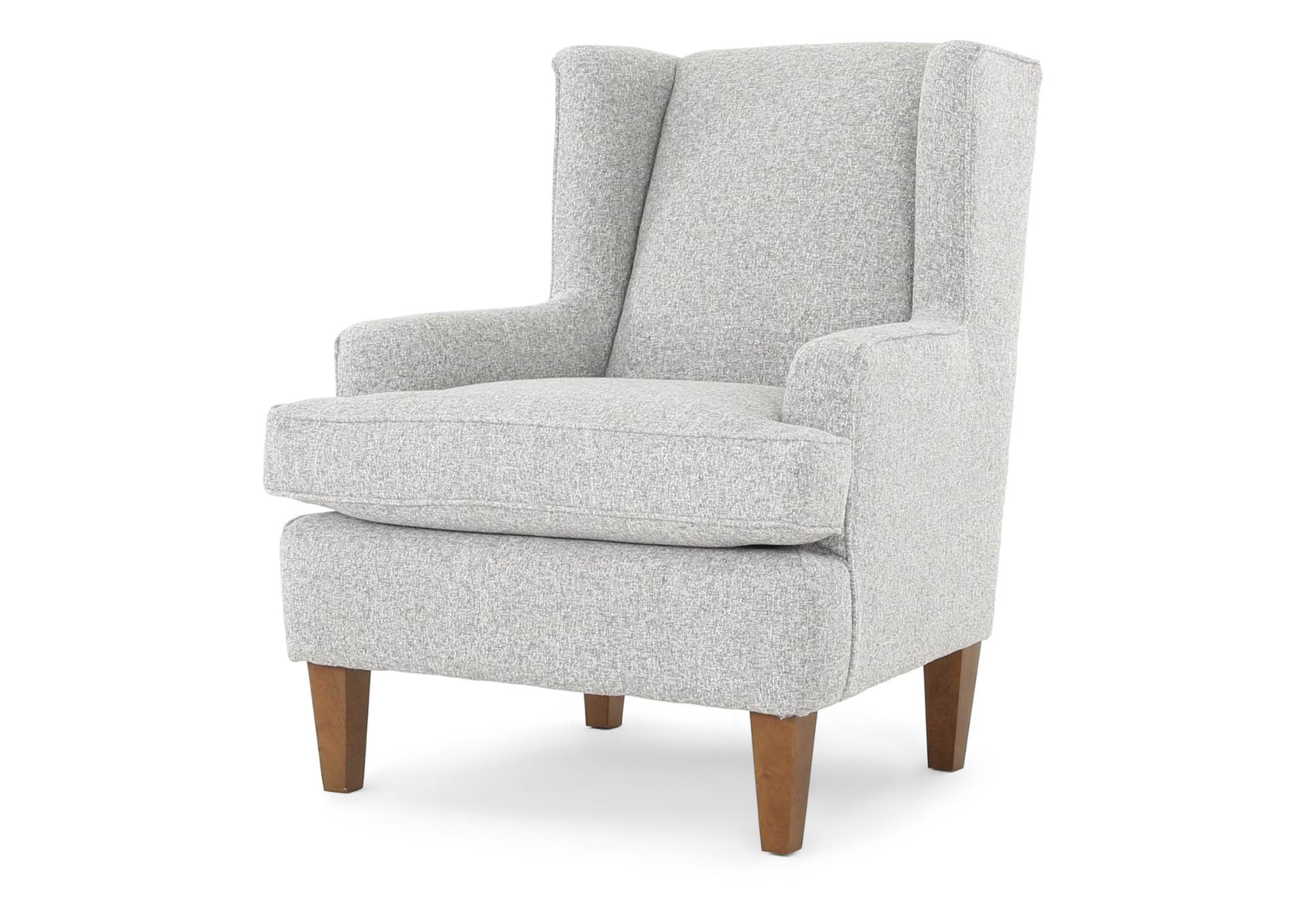 Sterling Modern Wingback Chair - Stone - Additional View 5