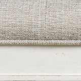 Ashley Furniture - REALYN ACCENT BENCH - White Fabric|Wood - Benches - Additional View 6