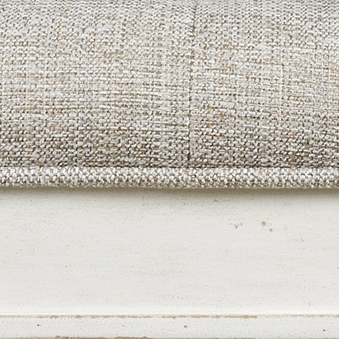 Ashley Furniture - REALYN ACCENT BENCH - White Fabric|Wood - Benches - Additional View 6