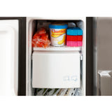 GE BLACK SIDE BY SIDE 23CU REFRIGERATOR - Refrigerators - Additional View 18