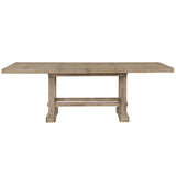 Steve Silver Furniture - NAPA SAND 108" COUNTER TABLE - Light Brown Wood - Tables