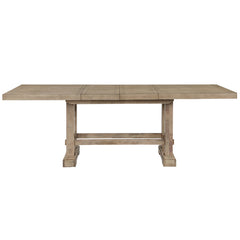 Steve Silver Furniture - NAPA SAND 108" COUNTER TABLE - Light Brown Wood - Tables