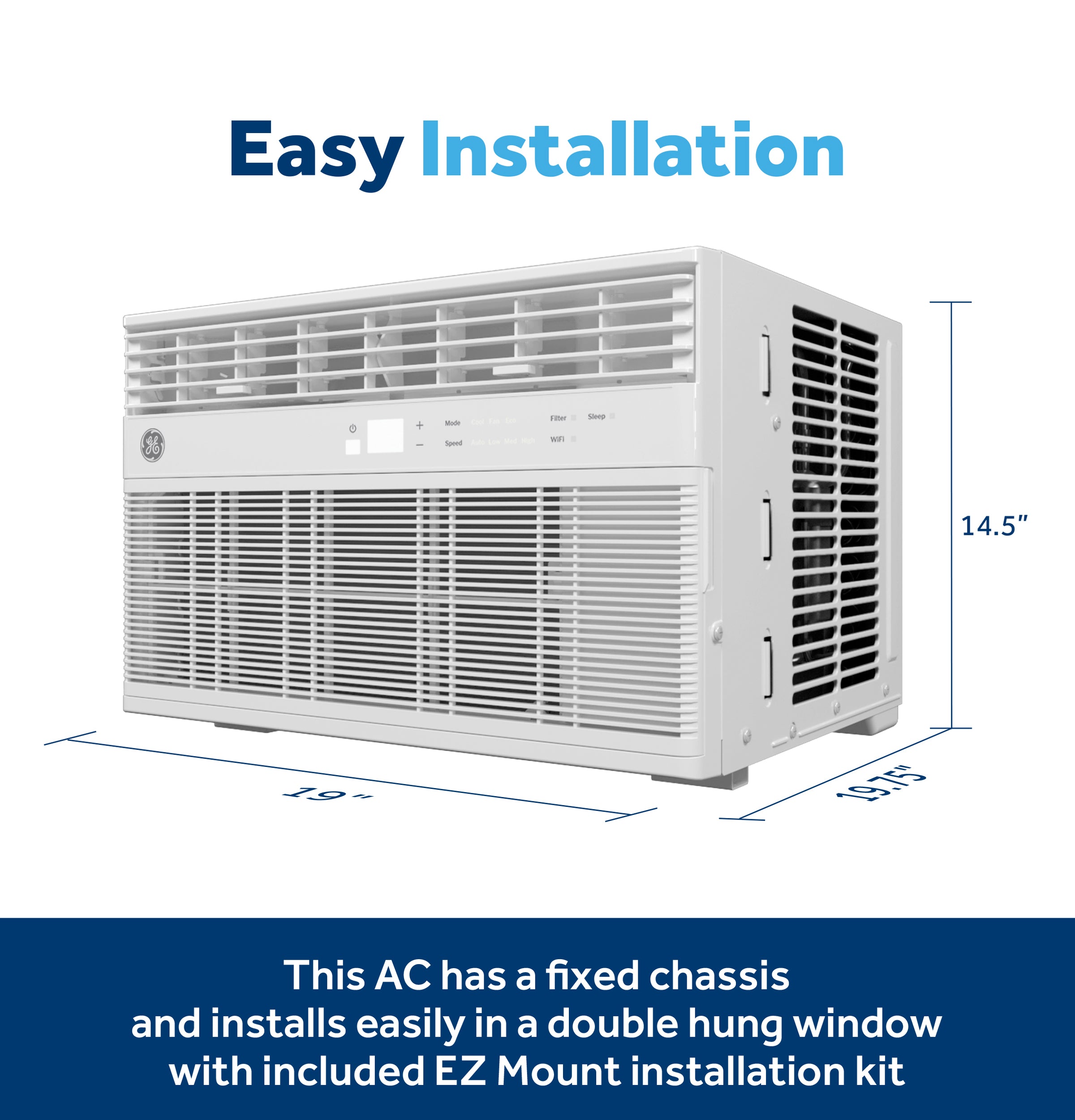 GE AIR CONDITIONER 10K BTU - White - Air Conditioners - Additional View 13