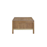 Bernards - ELURE LATTE WATERFALL COCKTAIL TABLE - Light Brown Wood - Tables - Additional View 4