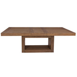 Steve Silver Furniture - GARLAND DINING TABLE - Dark Brown Wood - Tables