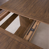 Steve Silver Furniture - GARLAND DINING TABLE - Dark Brown Wood - Tables - Additional View 4