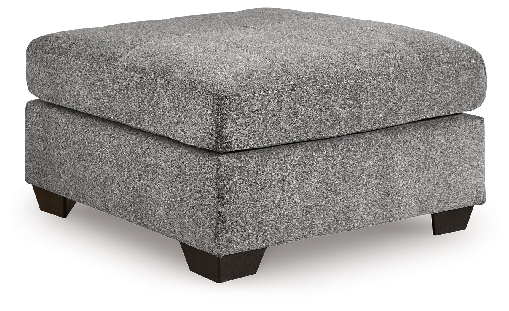 Ashley Furniture - Marrelton Oversized Ottoman - Gray - Dark Gray Fabric - Ottomans