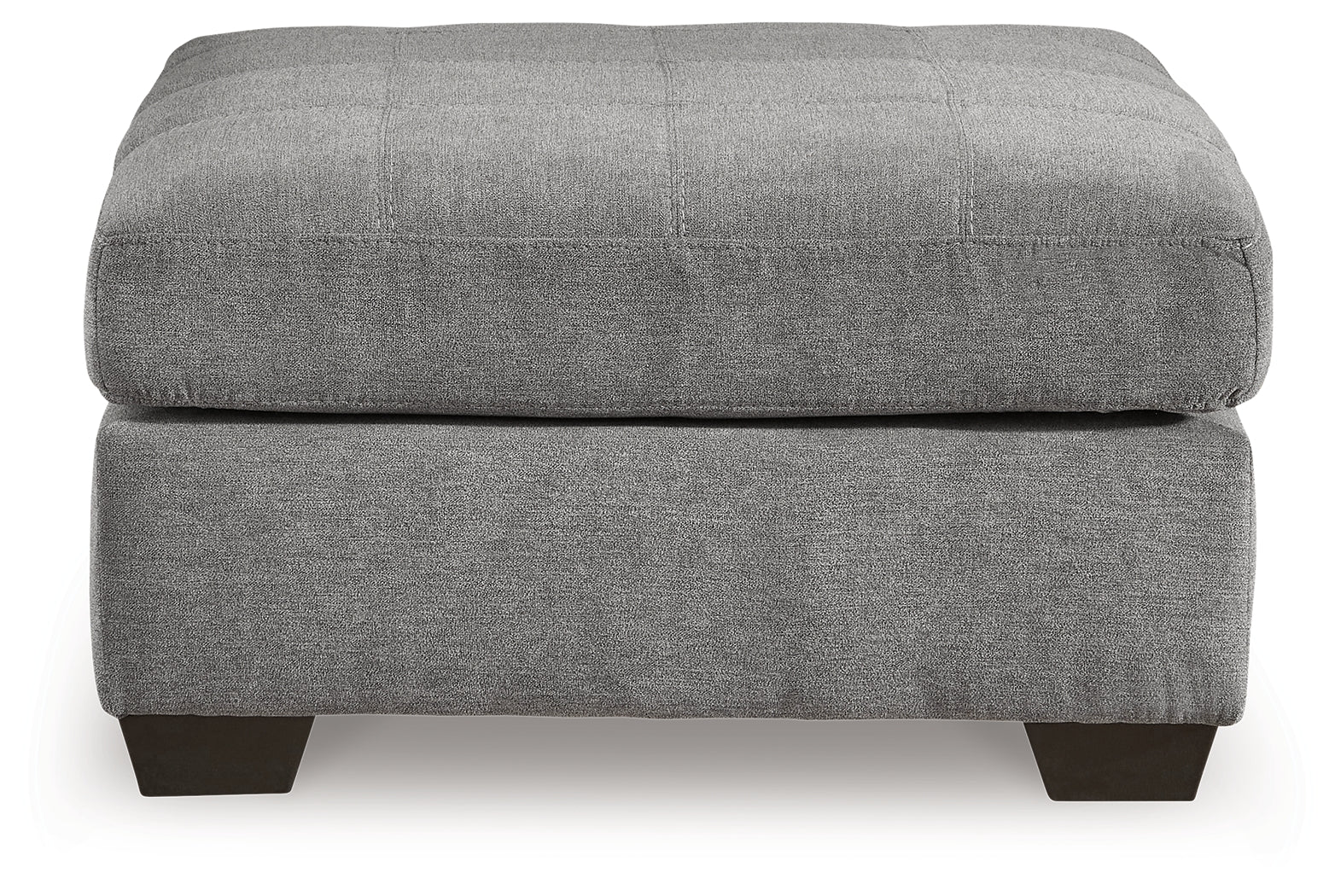 Ashley Furniture - Marrelton Oversized Ottoman - Gray - Dark Gray Fabric - Ottomans - Additional View 2