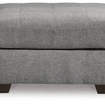Ashley Furniture - Marrelton Oversized Ottoman - Gray - Dark Gray Fabric - Ottomans - Additional View 2