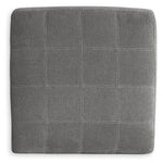 Ashley Furniture - Marrelton Oversized Ottoman - Gray - Dark Gray Fabric - Ottomans - Additional View 3