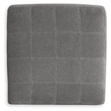 Ashley Furniture - Marrelton Oversized Ottoman - Gray - Dark Gray Fabric - Ottomans - Additional View 3
