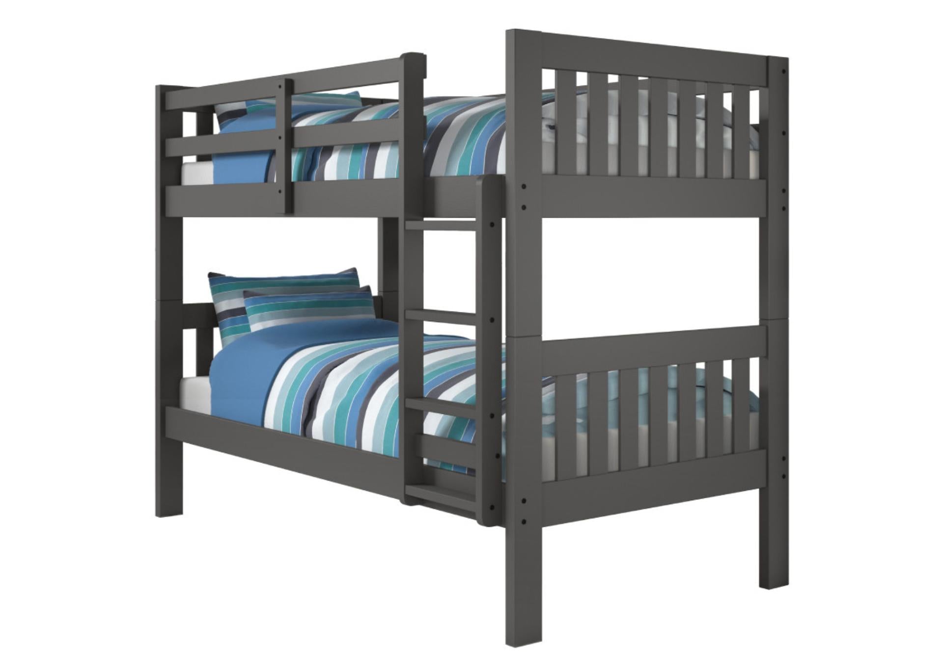 Expedition Dark Twin/Twin Bunkbed - Grey
