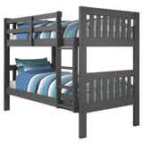 Expedition Dark Twin/Twin Bunkbed - Grey