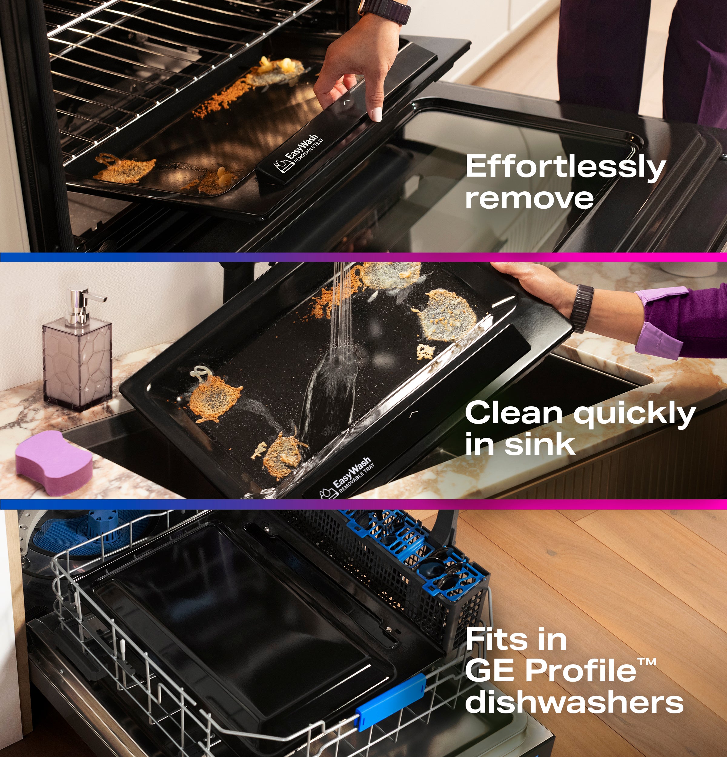 GE PROFILE STAINLESS ELECTRIC SLIDE-IN RANGE WITH INDUCTION, CONVECTION, AND AIR FRY - Pearl Silver|Black - Ranges - Additional View 10