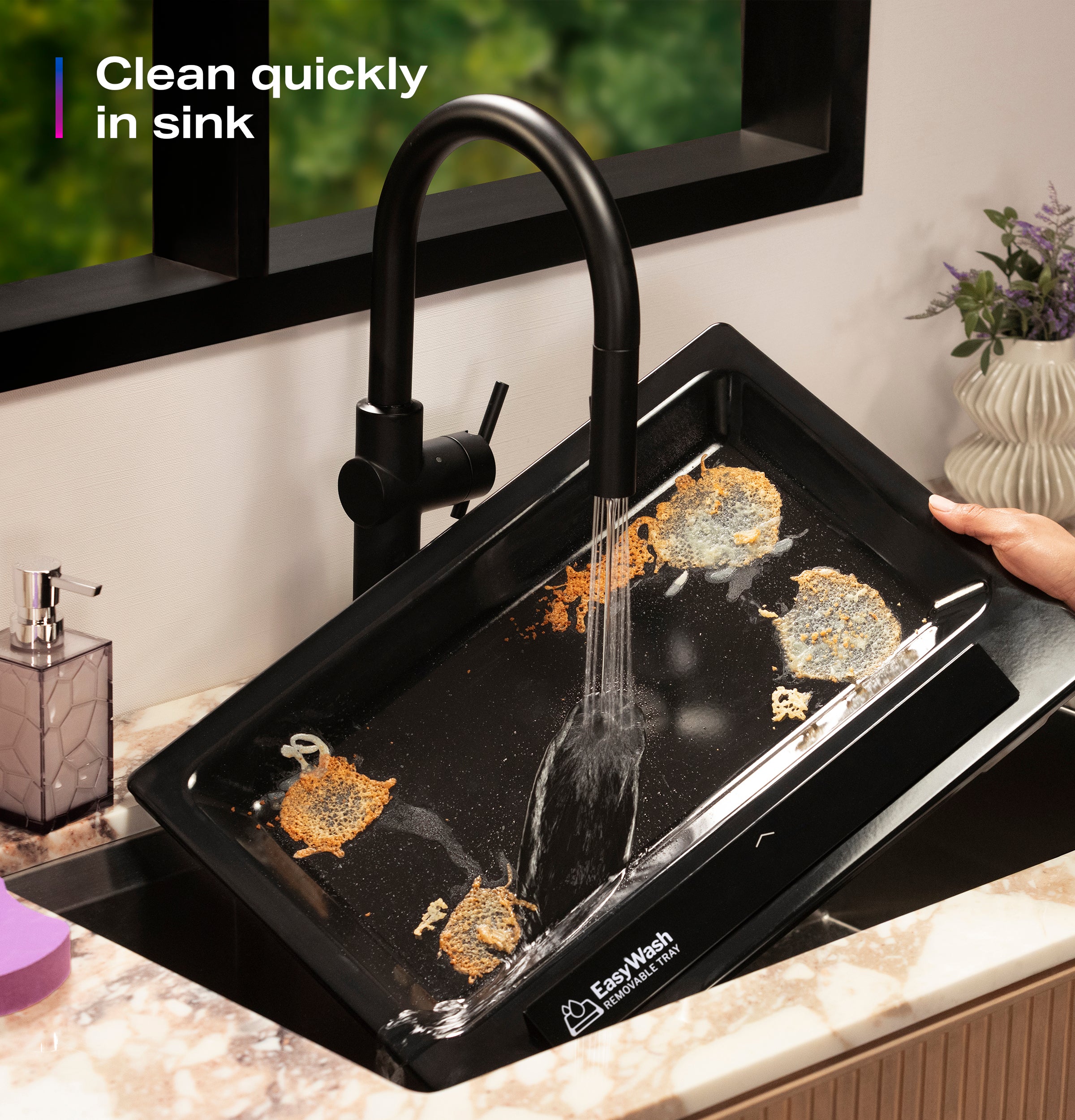 GE PROFILE STAINLESS ELECTRIC SLIDE-IN RANGE WITH INDUCTION, CONVECTION, AND AIR FRY - Pearl Silver|Black - Ranges - Additional View 14