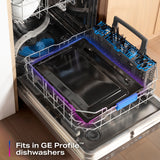 GE PROFILE STAINLESS ELECTRIC SLIDE-IN RANGE WITH INDUCTION, CONVECTION, AND AIR FRY - Pearl Silver|Black - Ranges - Additional View 15