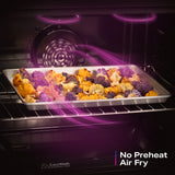 GE PROFILE STAINLESS ELECTRIC SLIDE-IN RANGE WITH INDUCTION, CONVECTION, AND AIR FRY - Pearl Silver|Black - Ranges - Additional View 17