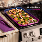 GE PROFILE STAINLESS ELECTRIC SLIDE-IN RANGE WITH INDUCTION, CONVECTION, AND AIR FRY - Pearl Silver|Black - Ranges - Additional View 18