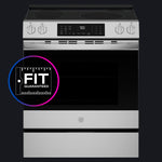 GE PROFILE STAINLESS ELECTRIC SLIDE-IN RANGE WITH INDUCTION, CONVECTION, AND AIR FRY - Pearl Silver|Black - Ranges - Additional View 25