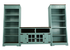 Lawman 60" 3 Piece Wall Unit - Turquoise