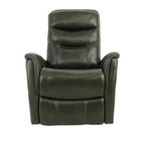 Antonio Leather Power Swivel Recliner - Espresso