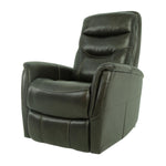 Antonio Leather Power Swivel Recliner - Espresso - Additional View 1
