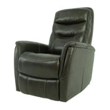 Antonio Leather Power Swivel Recliner - Espresso - Additional View 1