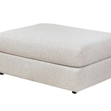 DURANGO PEWTER OTTOMAN