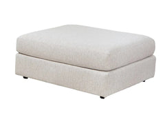 DURANGO PEWTER OTTOMAN