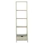 EAVIE GRAY/TOBACCO STAIR BOOKCASE