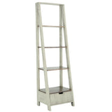 EAVIE GRAY/TOBACCO STAIR BOOKCASE - Additional View 1