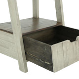 EAVIE GRAY/TOBACCO STAIR BOOKCASE - Additional View 2