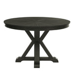 Steve Silver Furniture - Rylie Black Dining Table - Wood|Iron - Tables
