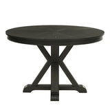 Steve Silver Furniture - Rylie Black Dining Table - Wood|Iron - Tables