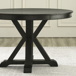 Steve Silver Furniture - Rylie Black Dining Table - Wood|Iron - Tables - Additional View 1