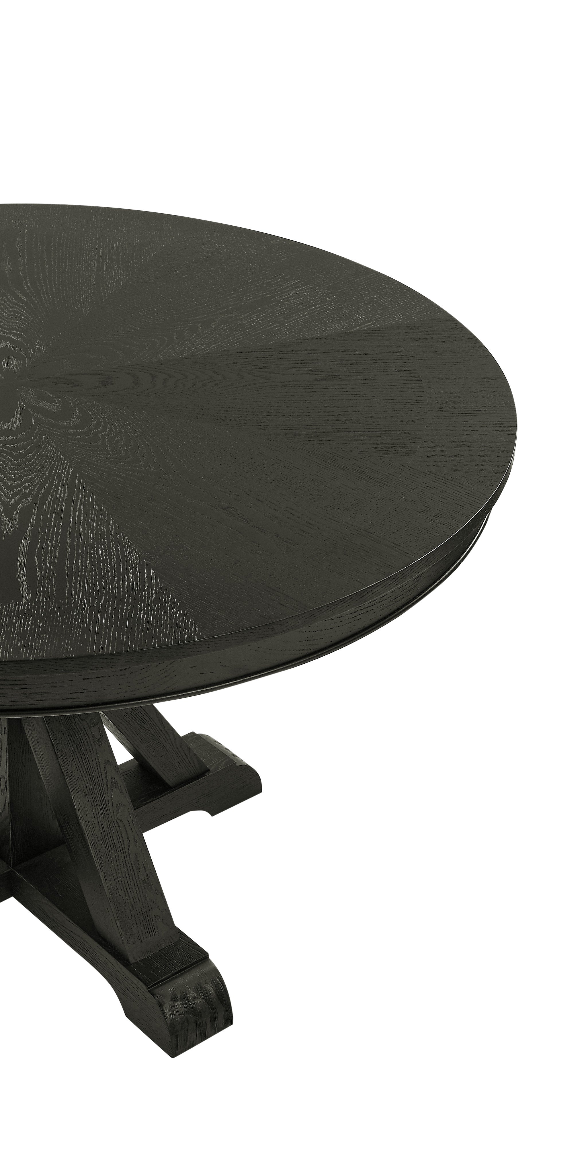 Steve Silver Furniture - Rylie Black Dining Table - Wood|Iron - Tables - Additional View 4