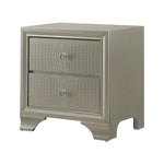 LYSSA CHAMPAGNE NIGHTSTAND - Additional View 1