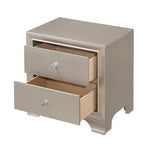 LYSSA CHAMPAGNE NIGHTSTAND - Additional View 2