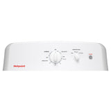 GE - HOTPOINT 6.2CU GAS DRYER - White - Dryers - Additional View 3