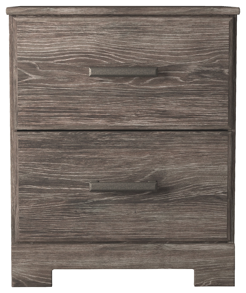 Ashley Furniture - Ralinksi Nightstand - Brown - Gray Wood - Nightstands - Additional View 2