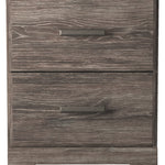 Ashley Furniture - Ralinksi Nightstand - Brown - Gray Wood - Nightstands - Additional View 2