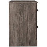 Ashley Furniture - Ralinksi Nightstand - Brown - Gray Wood - Nightstands - Additional View 4
