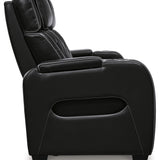 Ashley Furniture - Boyington Power Sofa With Massage, Heat, And Led Lighting - Black - Leather Match - Sofas - Additional View 5