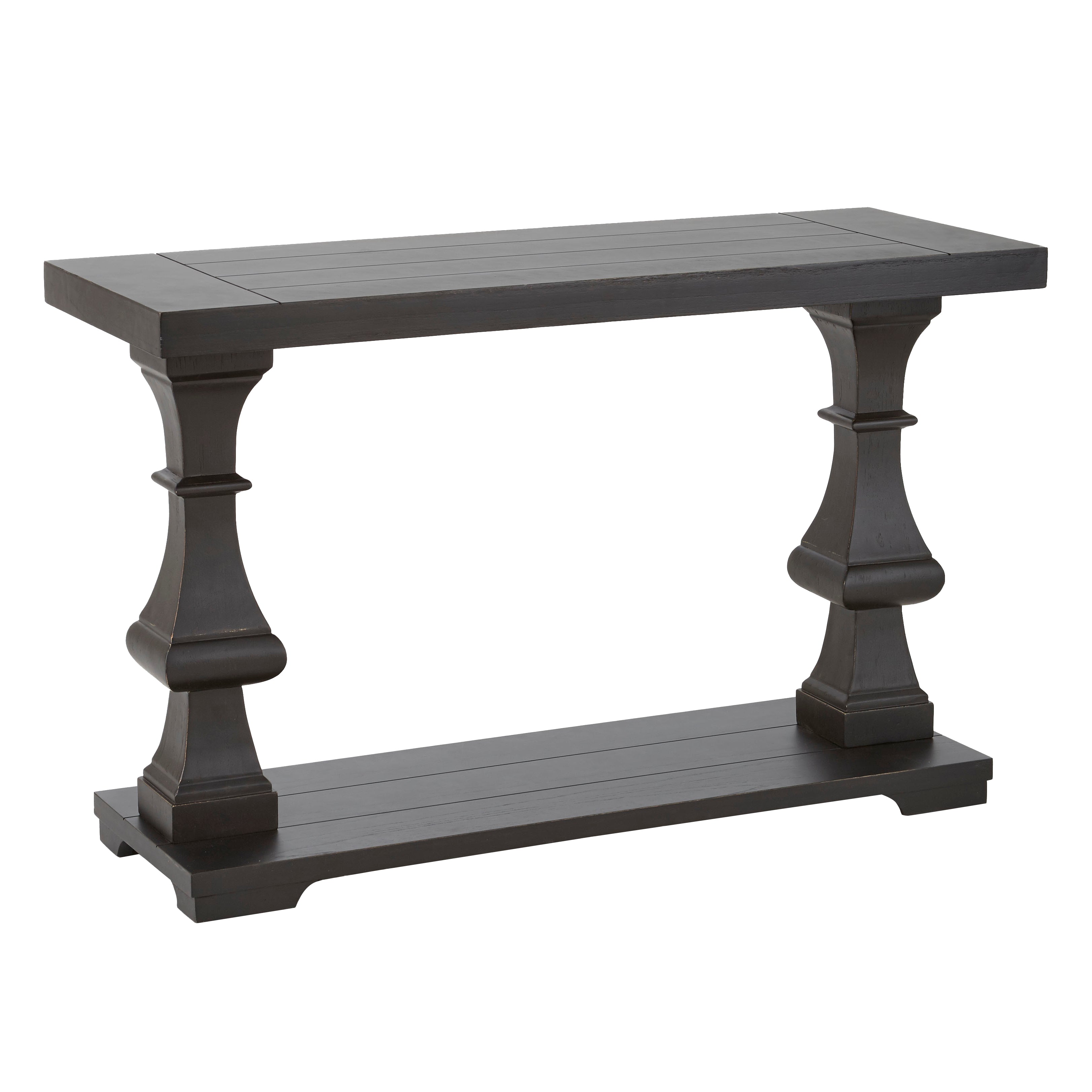 Steve Silver Furniture - DORYS SOFA TABLE - Dark Brown Wood - Tables