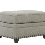 MALIBU PEWTER OTTOMAN - Additional View 1