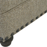 MALIBU PEWTER OTTOMAN - Additional View 2